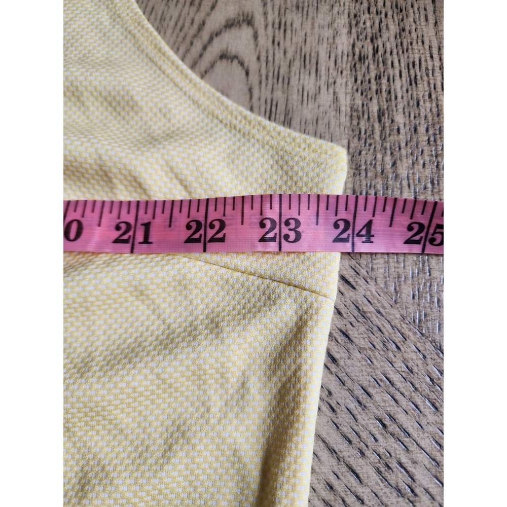 Golf Polo Shirt Lady Hagen Womens Sleeveless New NWT Tennis Golf Yellow XXL 2X - Picture 5 of 7